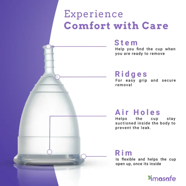 Imasafe™ Reusable Menstrual Cup - Image 3